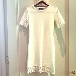 Minimalist White Statement Dress
